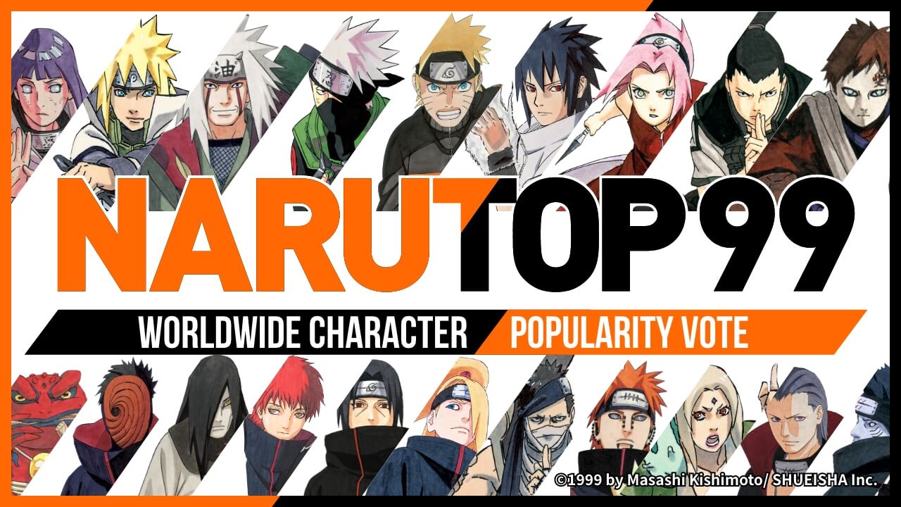 The First Worldwide NARUTO Character Popularity Vote, NARUTOP99, Is Now  Open and Accepting Votes from Fans All Over!