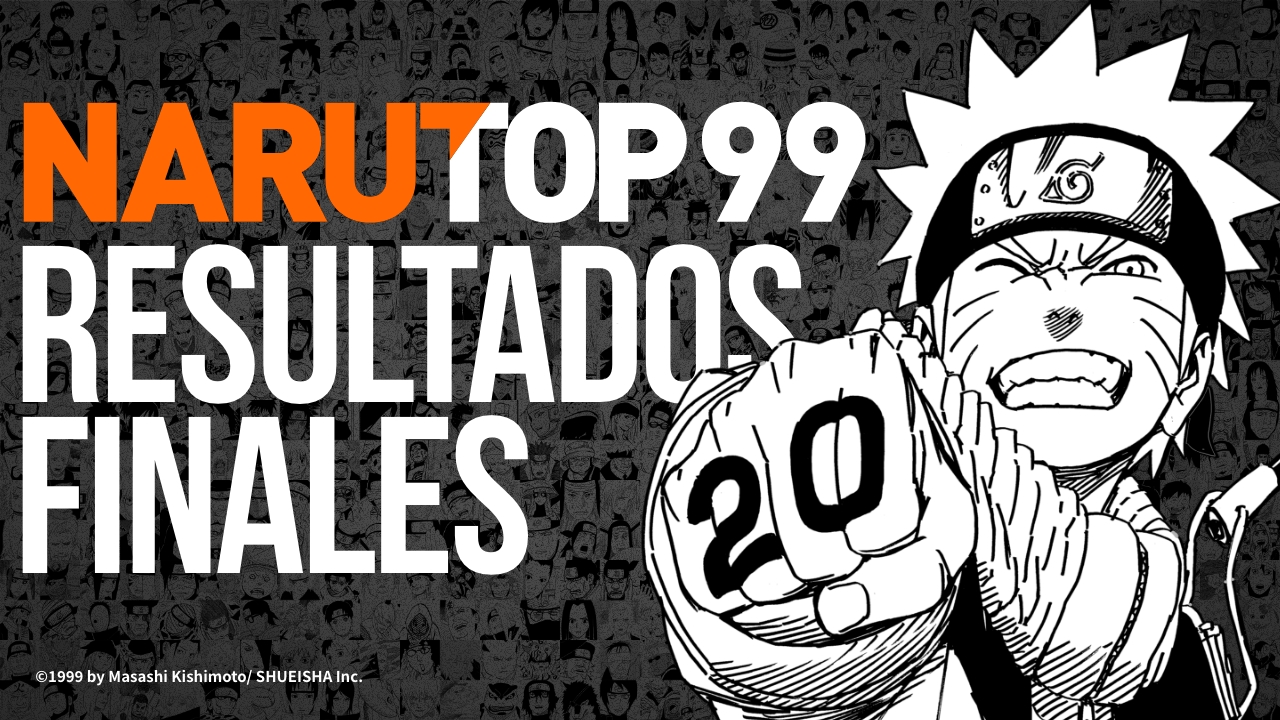 Naruto: ranking oficial de los 20 personajes más populares del