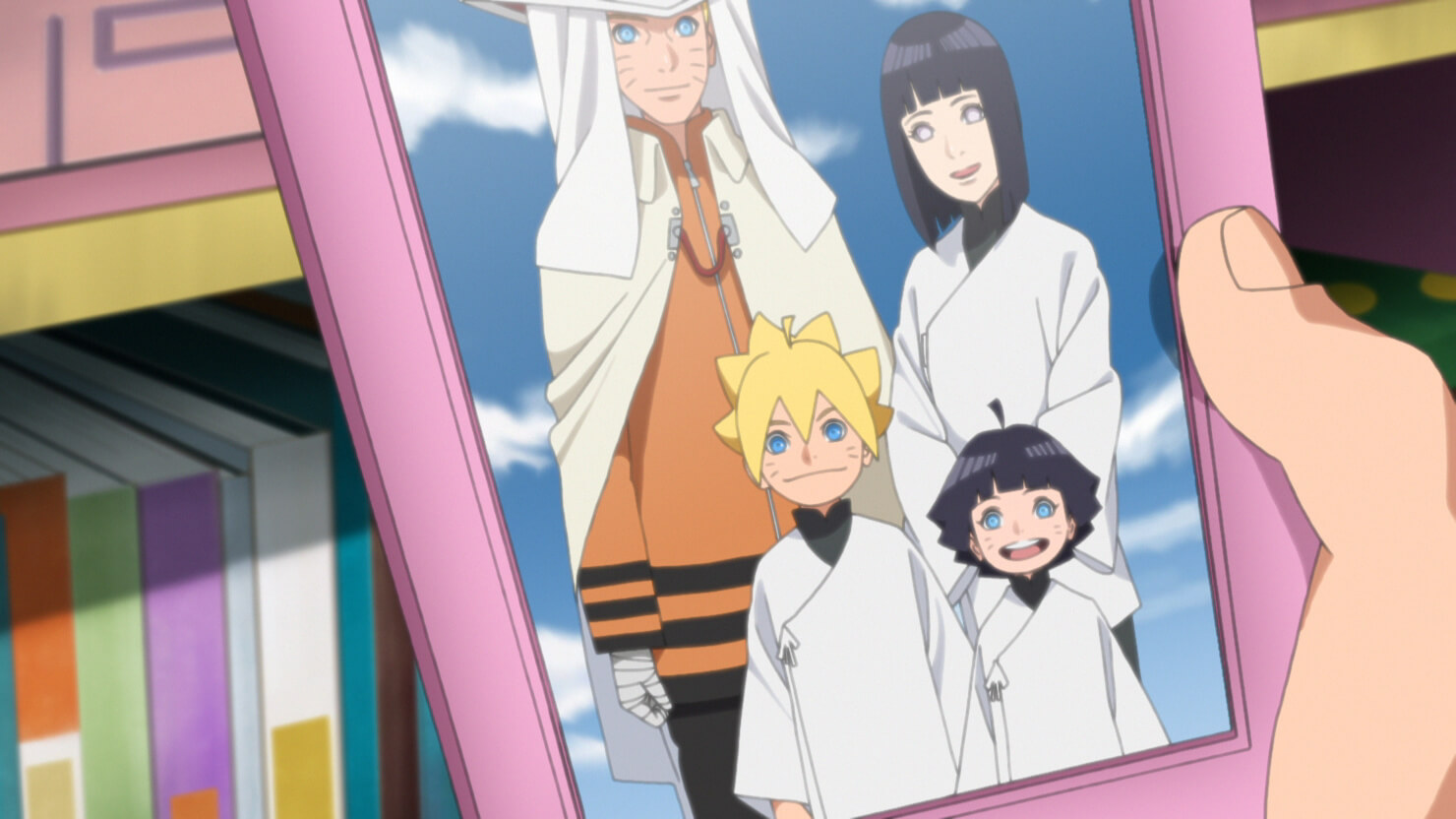 The Uzumaki Family - She looks like the female version of her grandpa,  Minato 😍🥰 Boruto Episode 267