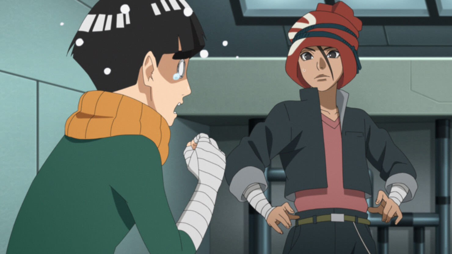 Boruto Anime Episode 222 - The Night Before The Final Round