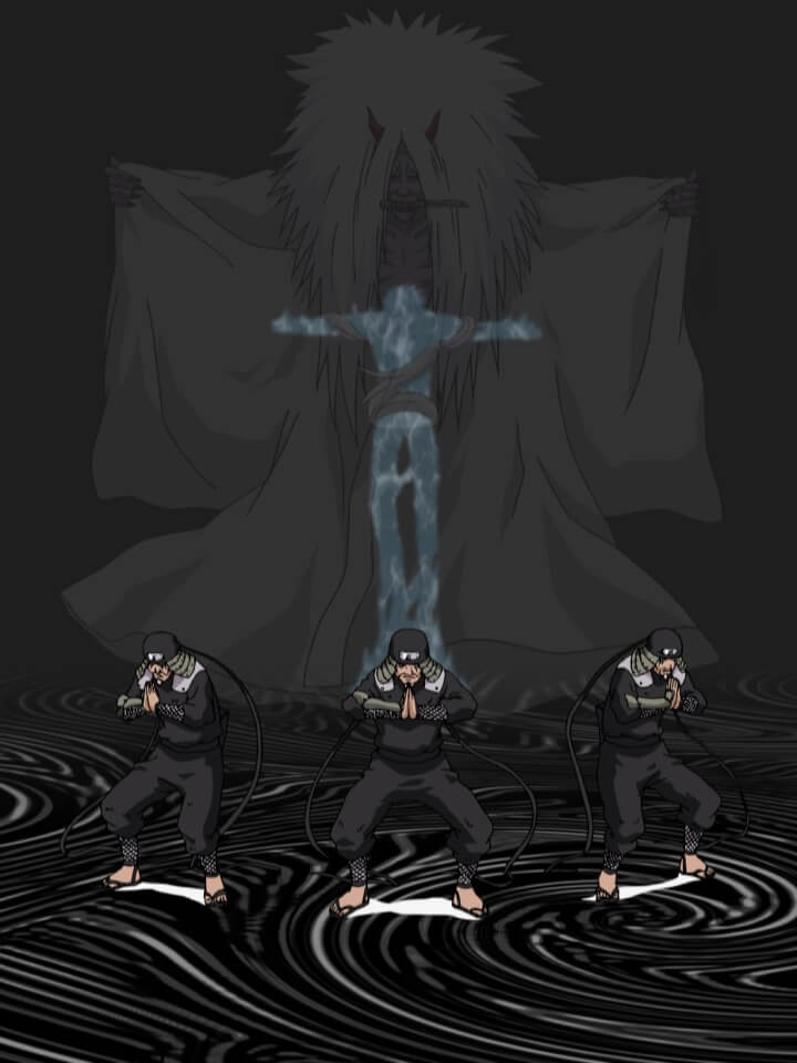 Third Hokage using Reaper Death Seal Technique-animeipics