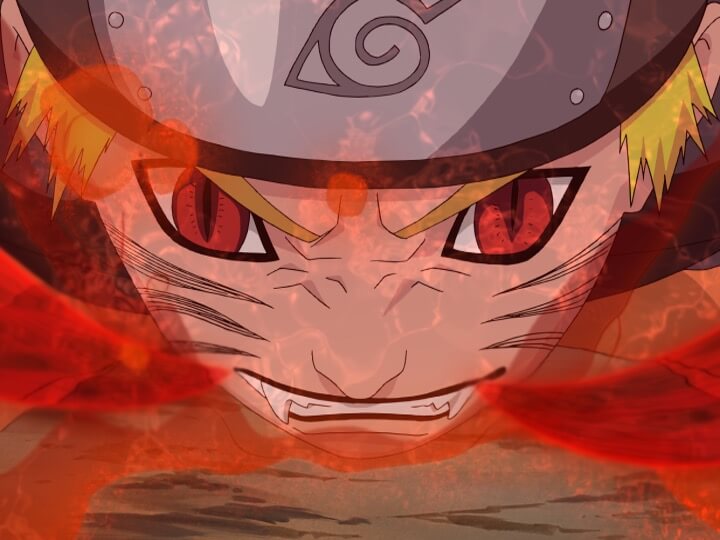 red nine tailed fox