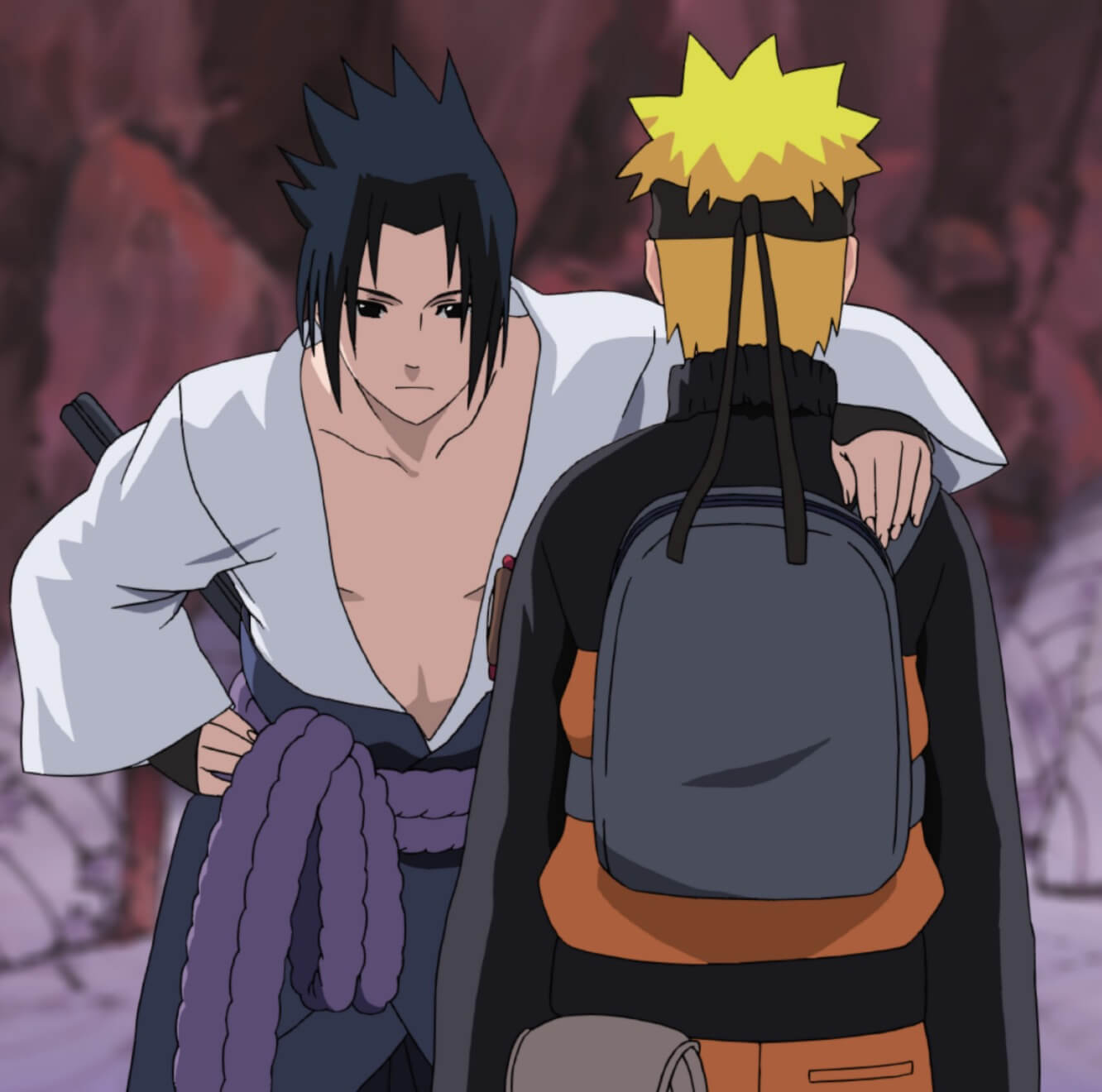 Naruto and Sasuke 