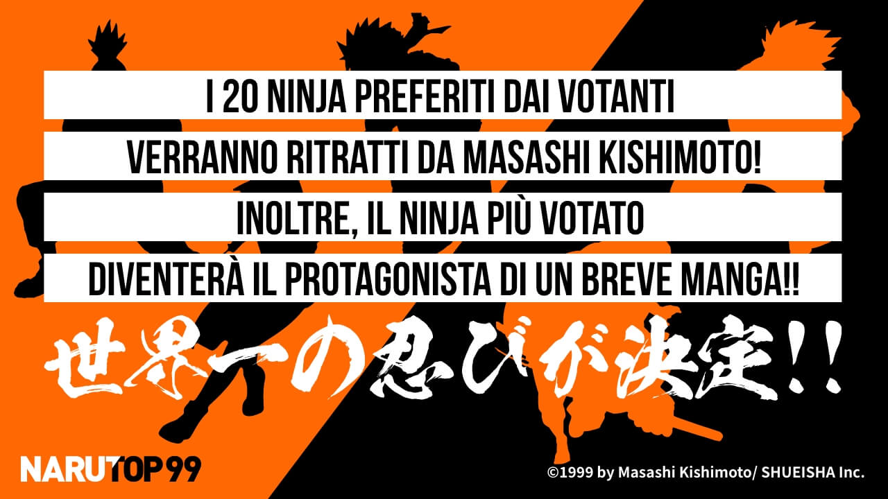 Naruto: votate nel sondaggio online sul personaggio preferito