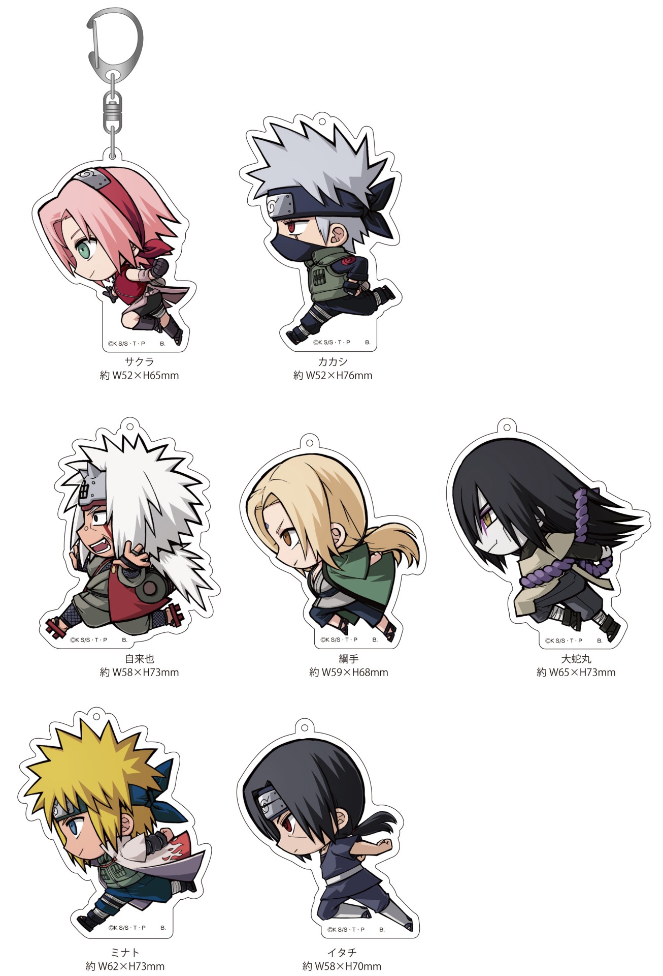 Which design of each Naruto Team 7 is member is your favorite