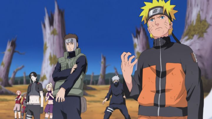 Naruto Uzumaki, lightning, tv series, ninja, black, dark, konoha