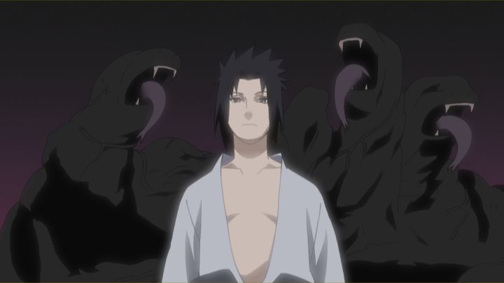 Orochimaru peitou Sasuke, Itachi, Tsunade, Jiraiya, Naruto, Sakura,  Kakashi, Yamato, Naruto Quatro caudas, Hanzou da Salamandra, Sarutobi  Hiruzen, Youndaime Kazekage, Anko, Sasori (OVA), Deidara (filler), Pain  (OVA), ANBU, Guru Guru e ainda