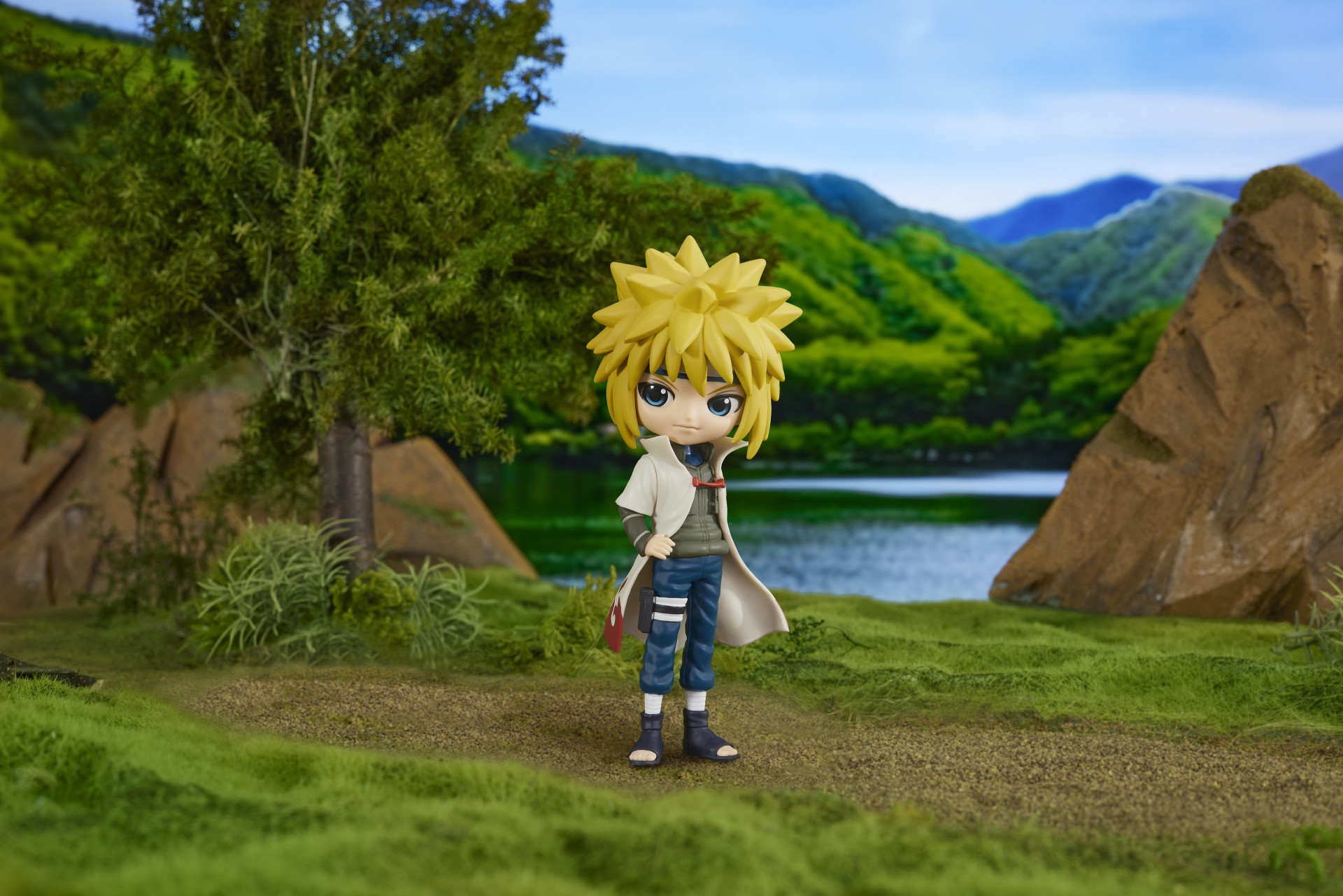 chibi minato and naruto