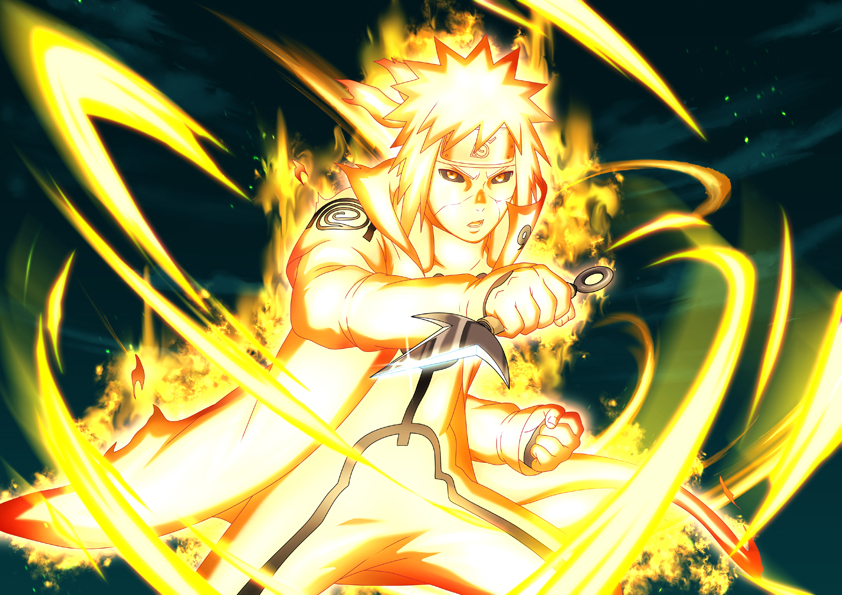 i.j arts on X: Minato reanimated done Drawing video here: https