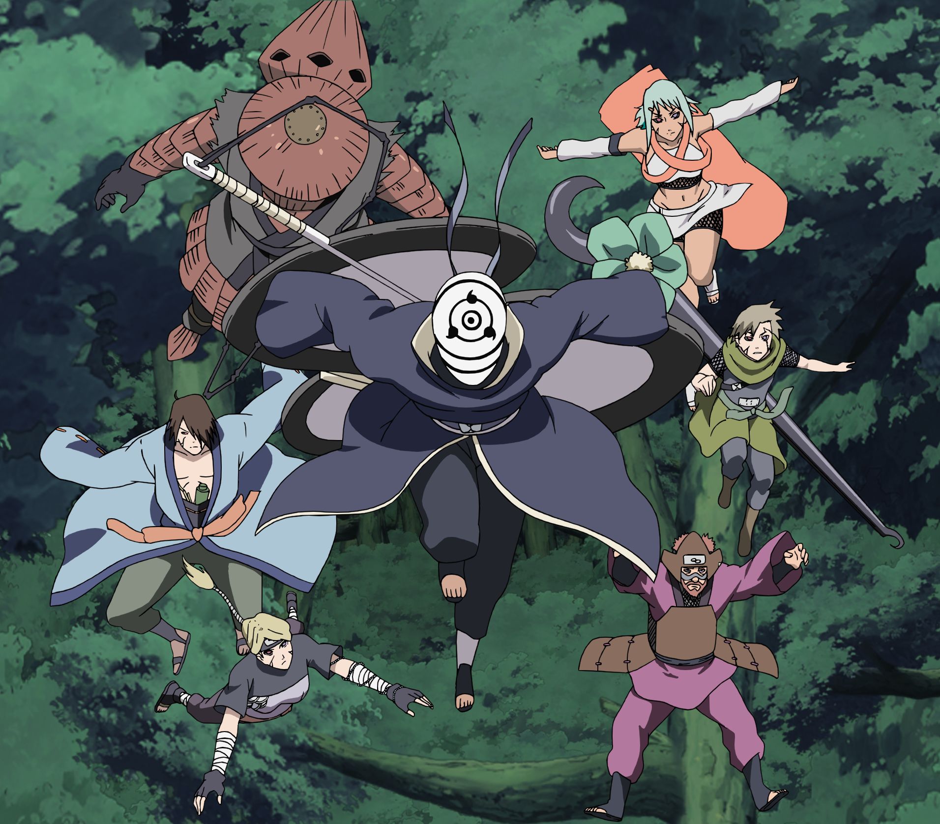 Los líderes más fuertes durante la guerra ninja en Naruto Shippuden, Entretenimiento Cine y Series