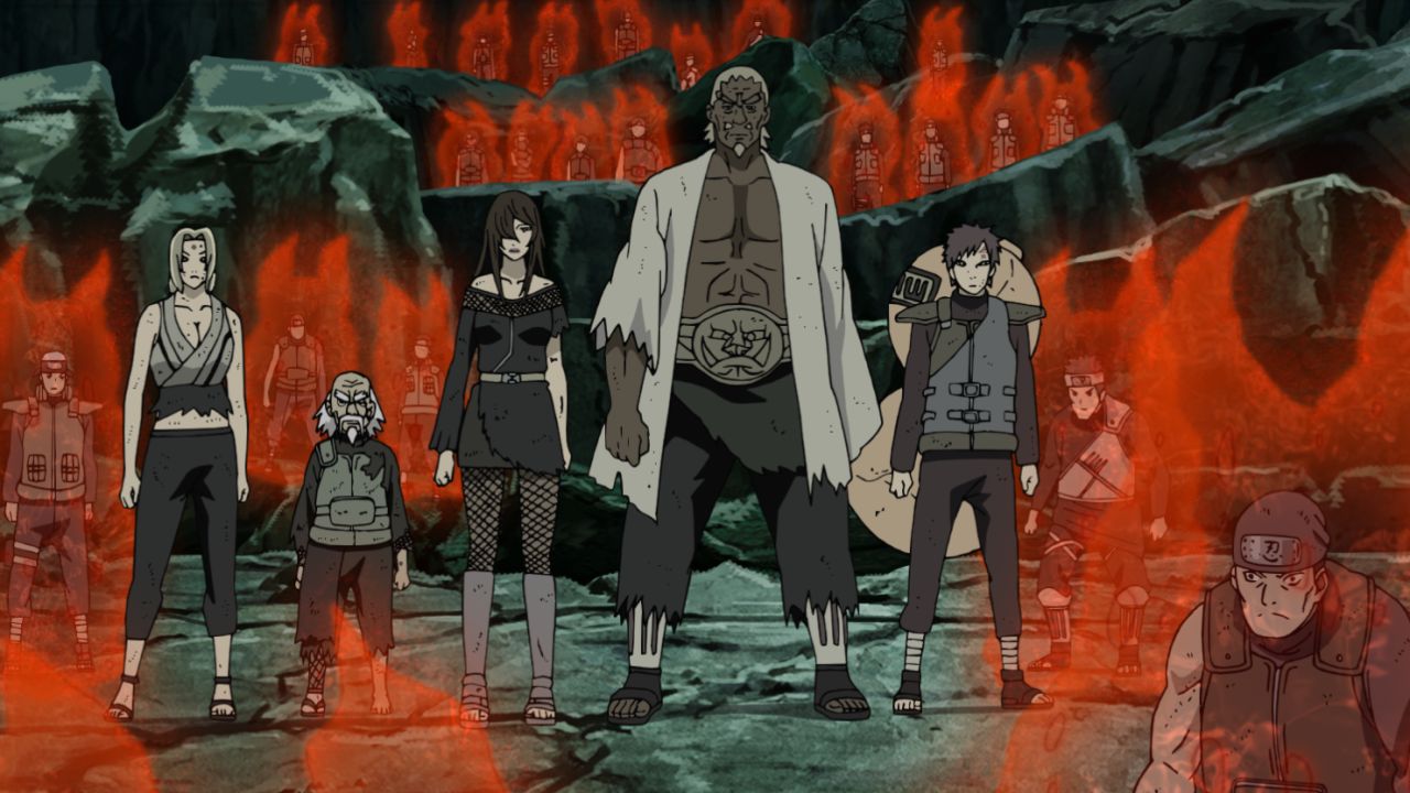 Los líderes más fuertes durante la guerra ninja en Naruto Shippuden, Entretenimiento Cine y Series