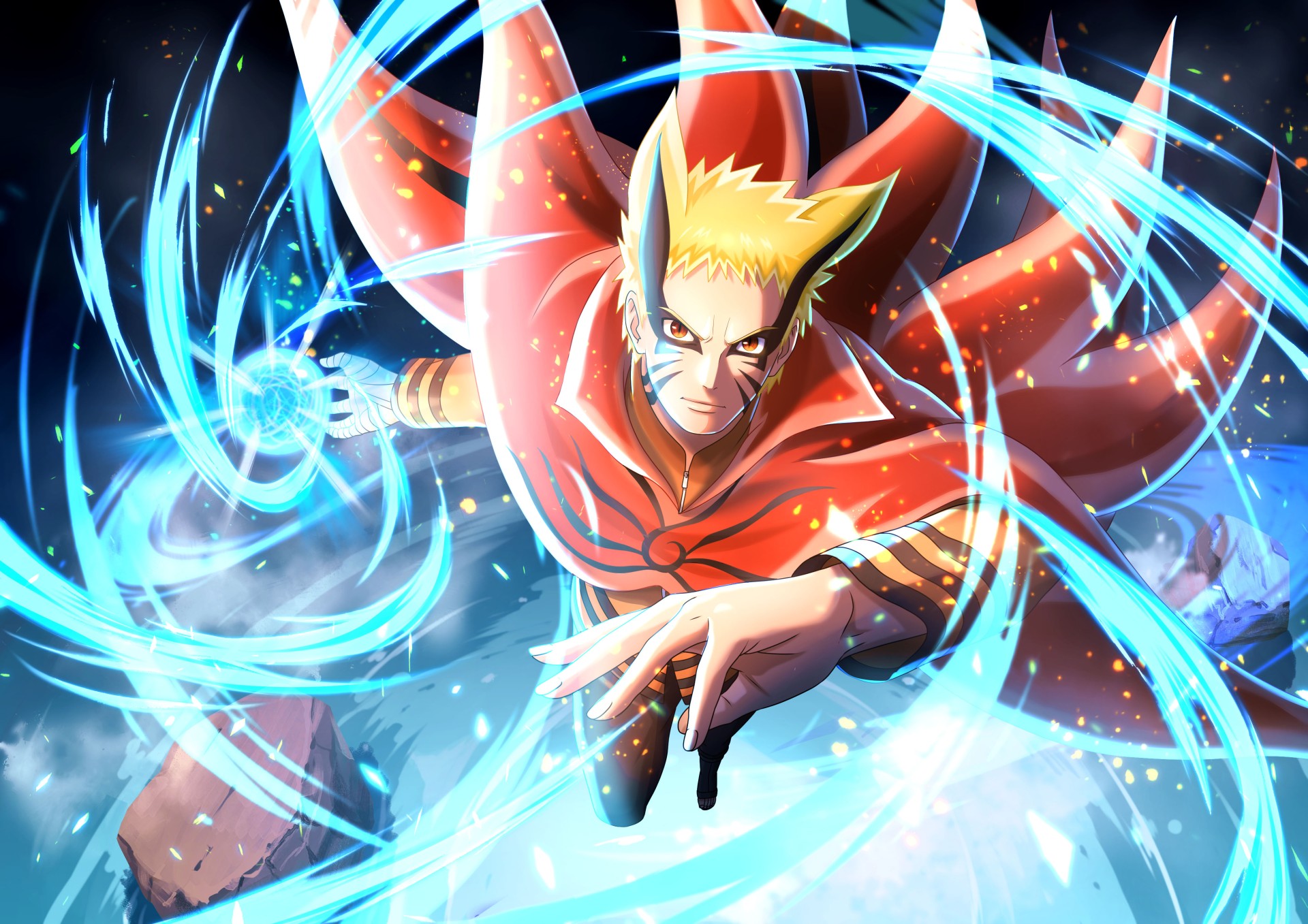 New Naruto Uzumaki (7th Hokage Baryon Mode) and Sasuke Uchiha (VS Jigen and  Isshiki) Ninja Cards Arrive in App Game NARUTO X BORUTO NINJA VOLTAGE!