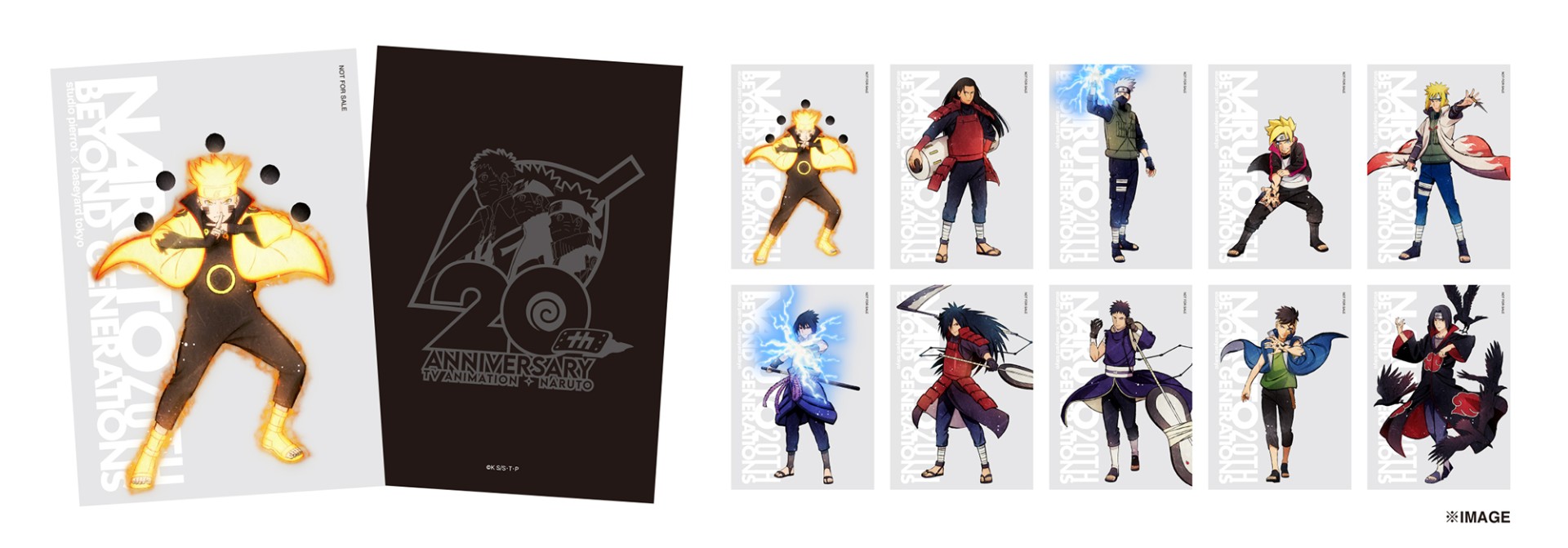 Boutique éphémère pour le 20e anniversaire de NARUTO Anime