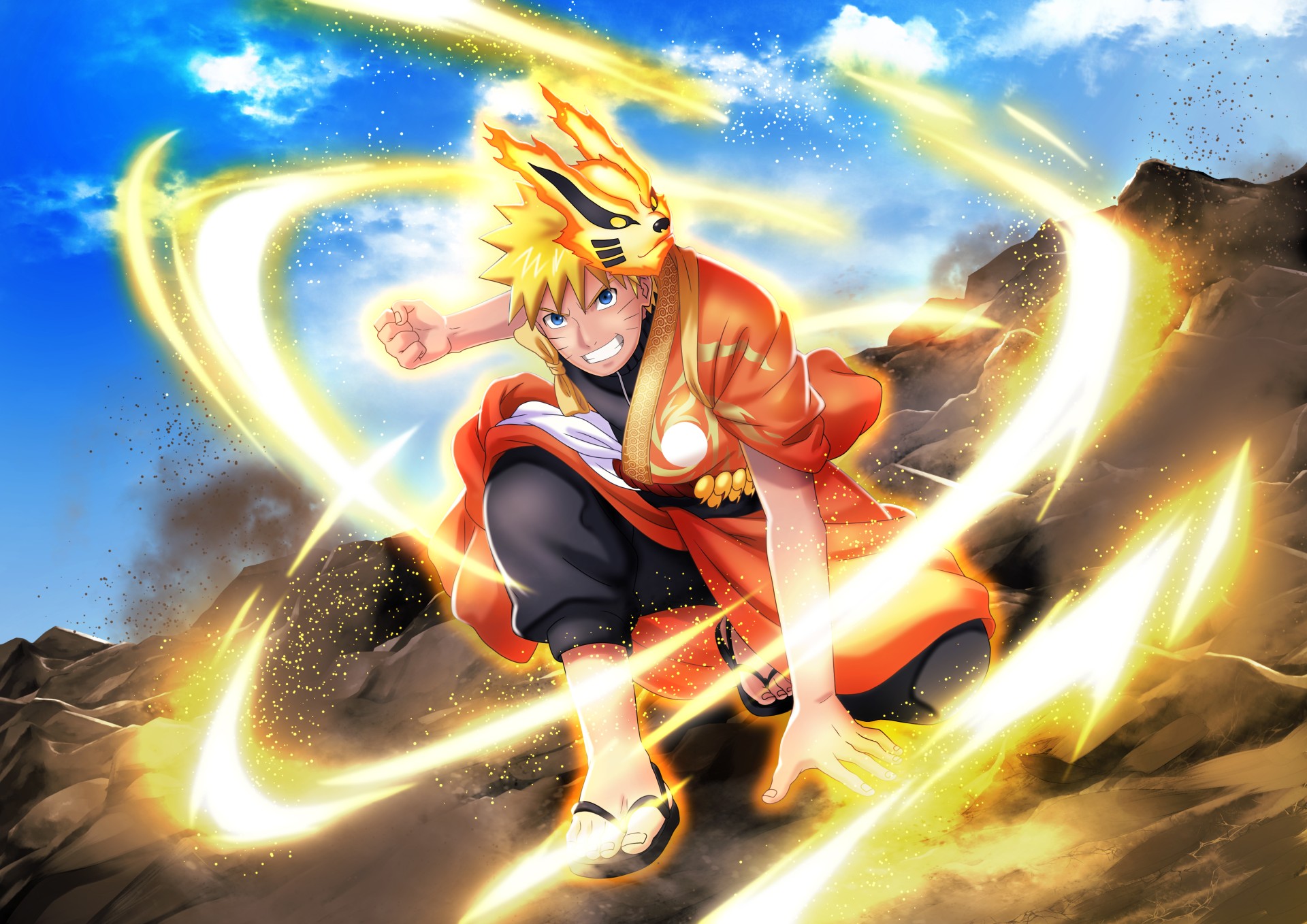Naruto Uzumaki render [Dragon Blade Chronicles] by