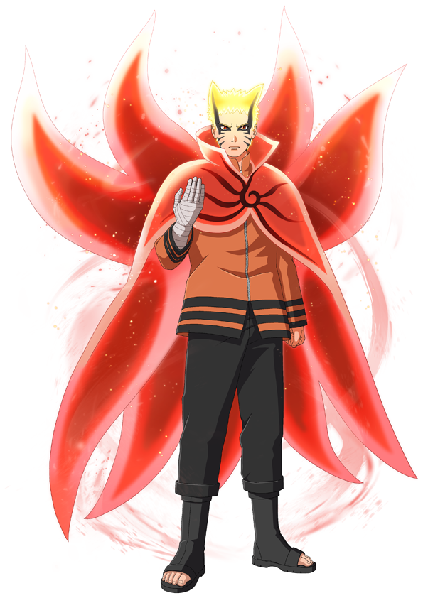 Dibujo Digital Naruto Modo Barion