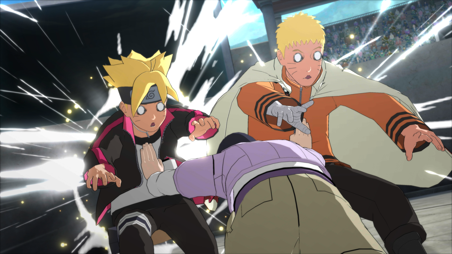 Adult Boruto VS Adult Sarada Full Fight (4K 60fps) - Naruto Storm 4 Next  Generations 
