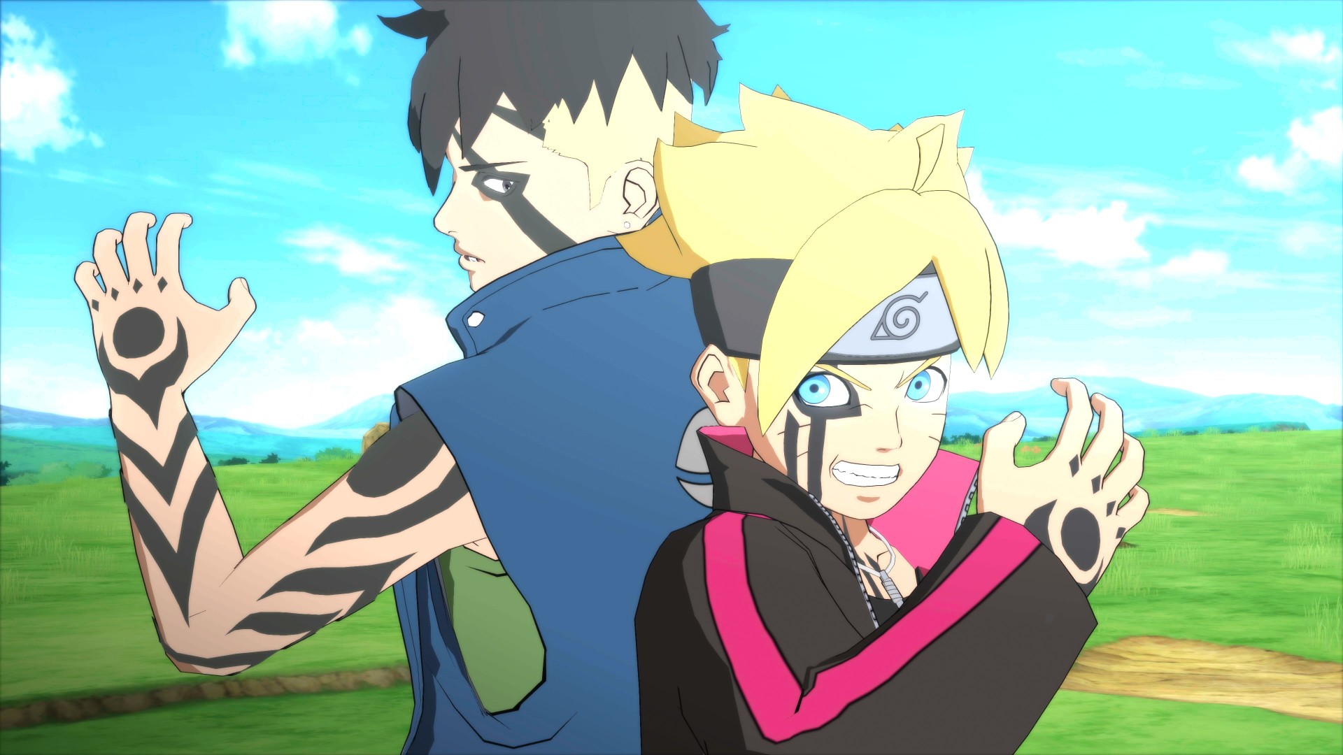 Diferença de Naruto e Boruto.