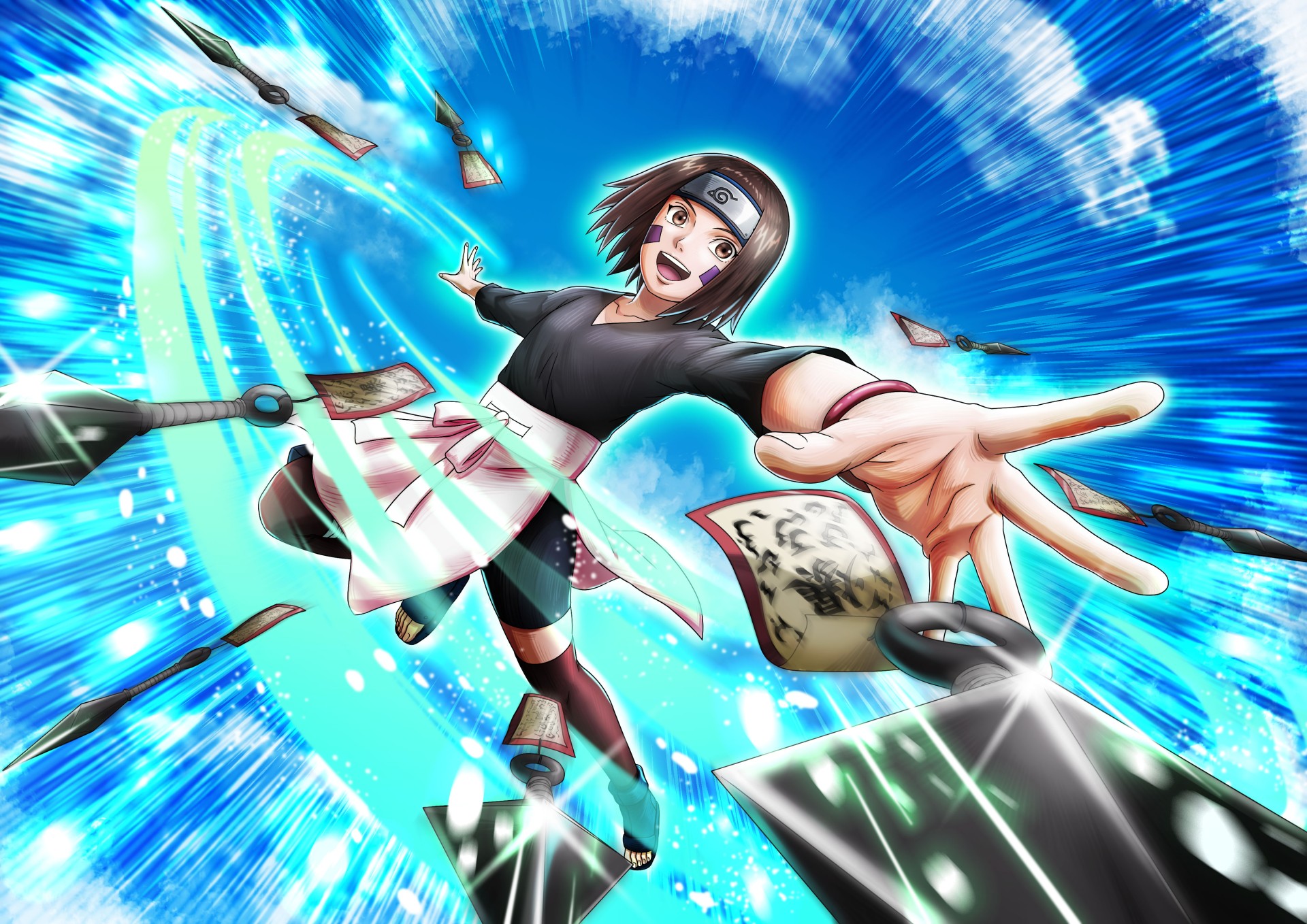 New Kakashi Hatake Boy And Rin Nohara Ninja Cards Arrive In App Game Naruto X Boruto Ninja 1575