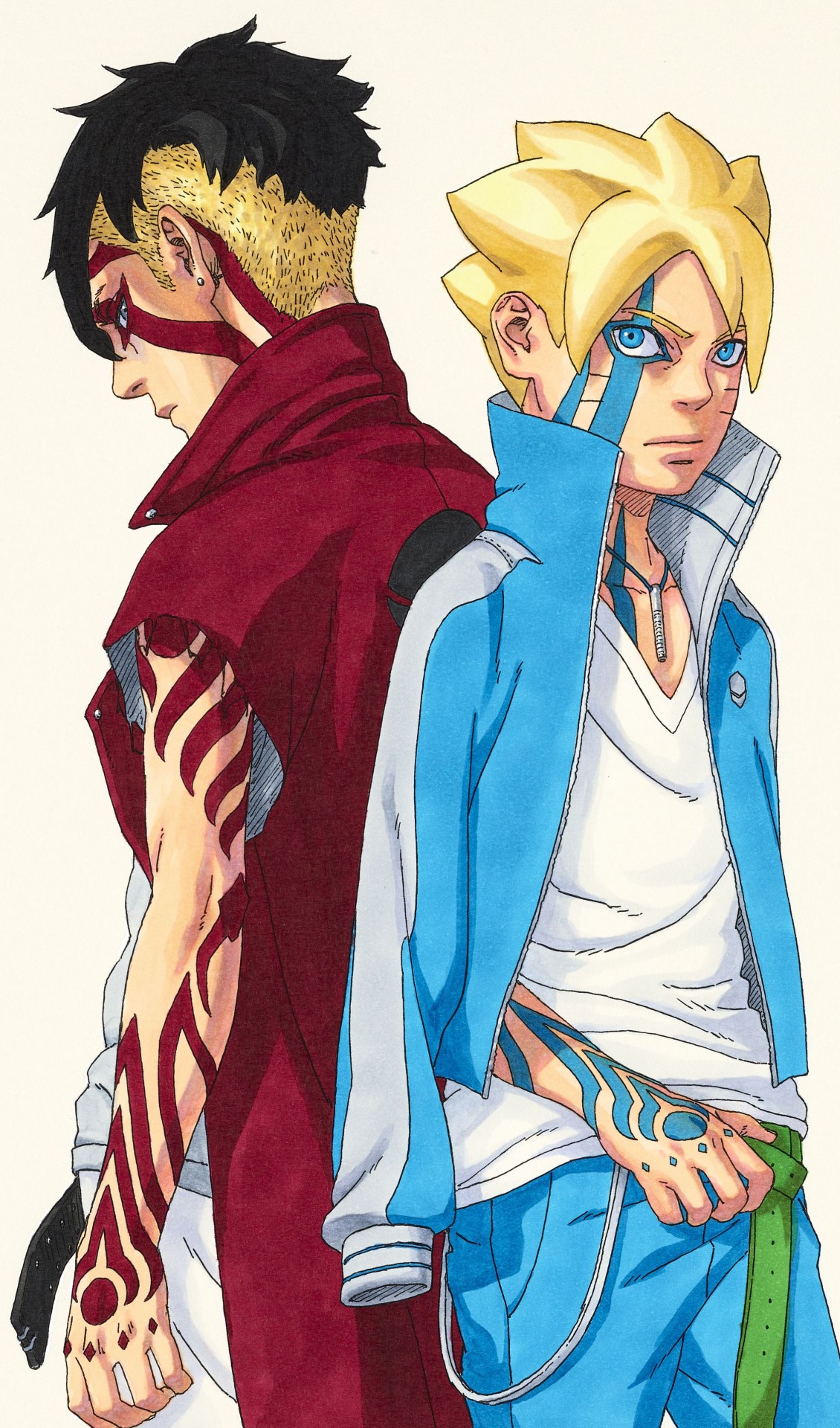 Rubrica riassuntiva per festeggiare l'arrivo della seconda parte Boruto  Memories] Parte 3: l'incontro fortuito con il contenitore, Kawaki (vol.7  - vol.10)