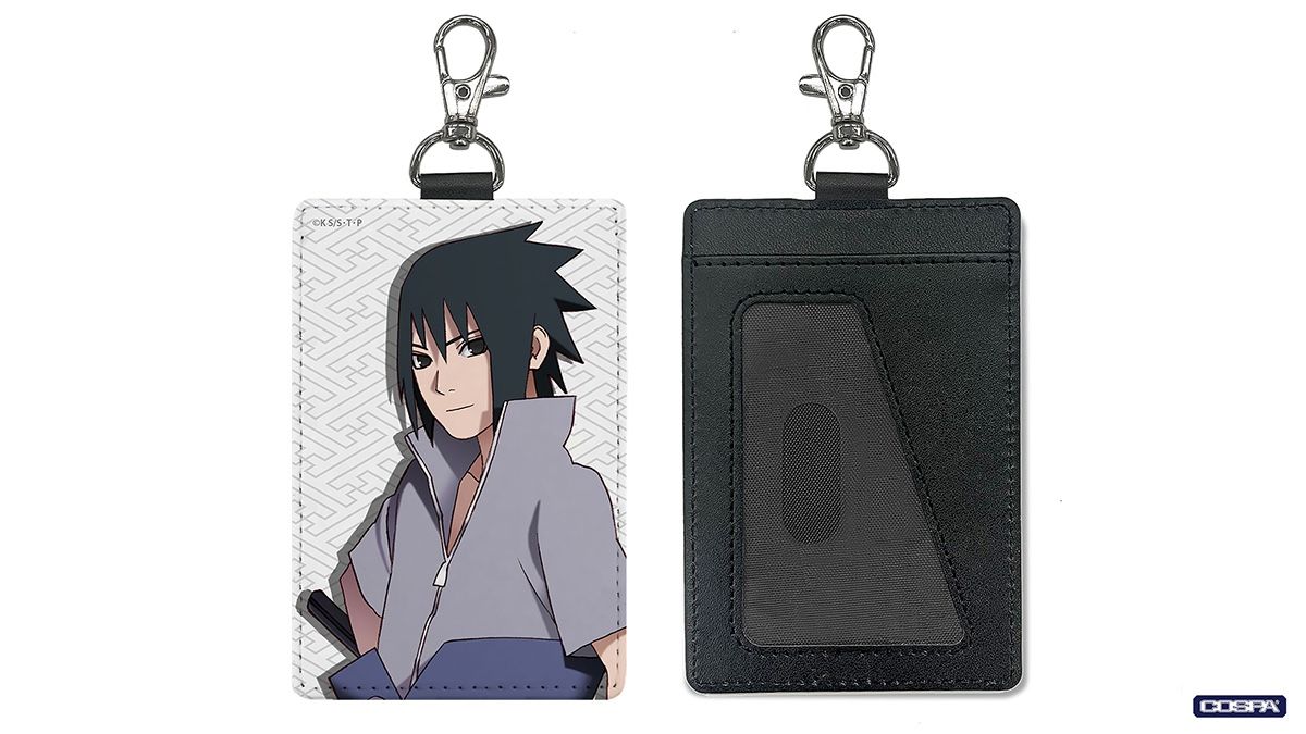 NARUTO-ナルト- 疾風伝 うちはサスケ パスケース（ナスカン付き