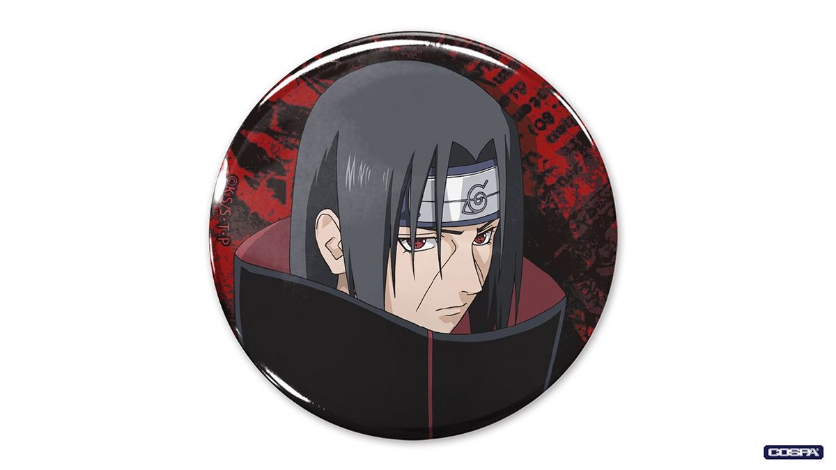 NARUTO-ナルト- 疾風伝 うちはイタチ 65mm缶バッジ | 【公式】NARUTO