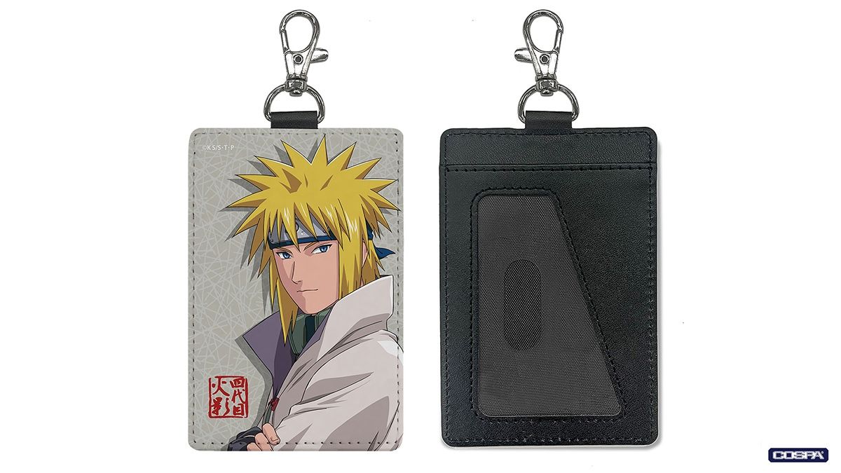 NARUTO-ナルト- 疾風伝 波風ミナト パスケース（ナスカン付き