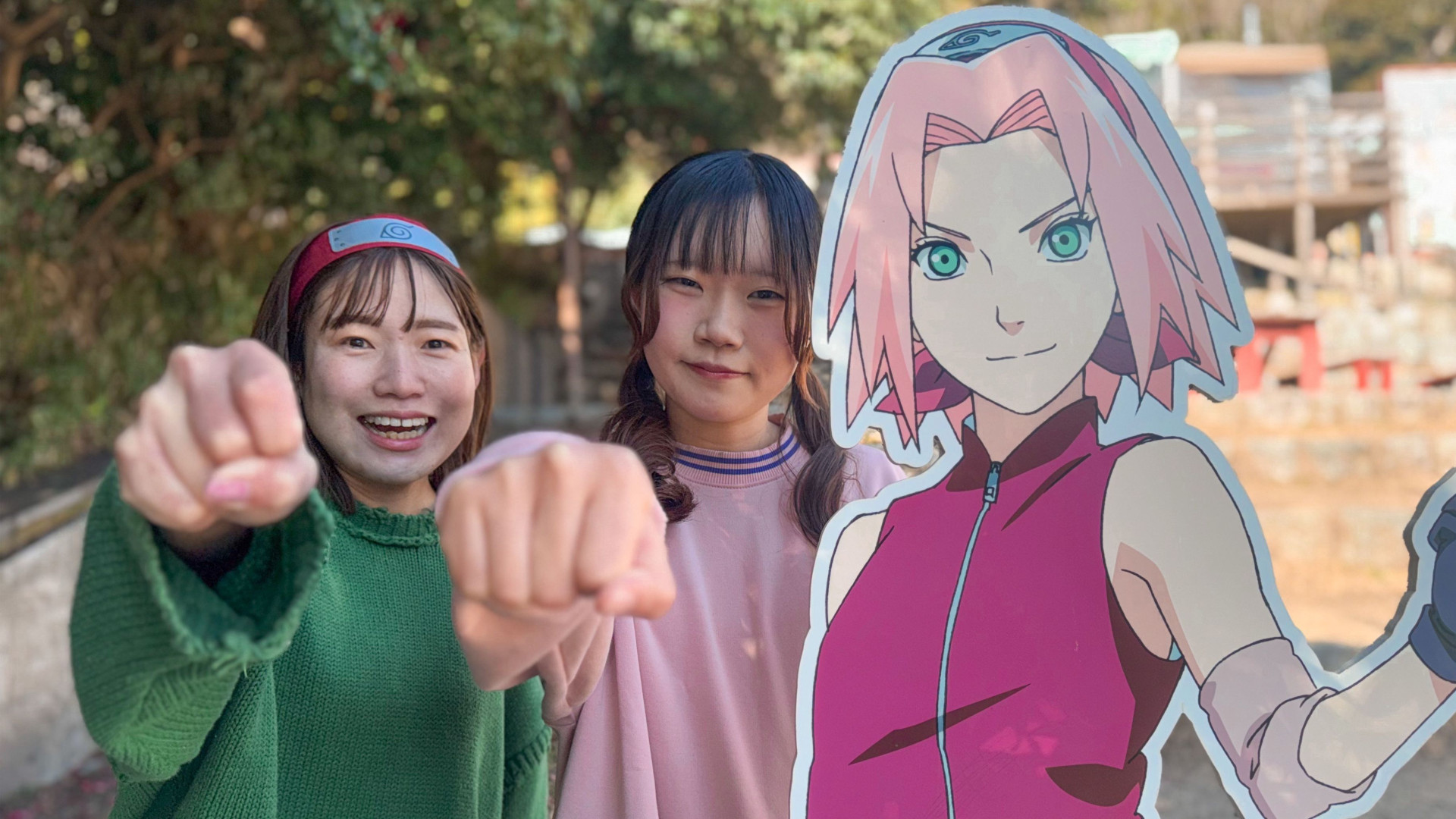 ニジゲンノモリ「NARUTO＆BORUTO 忍里」で『春野サクラ誕生日 ～しゃー