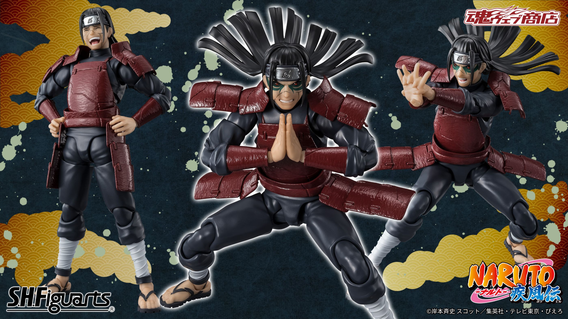 S.H.Figuartsに「千手柱間 -穢土転生-」が登場！ | 【公式】NARUTO