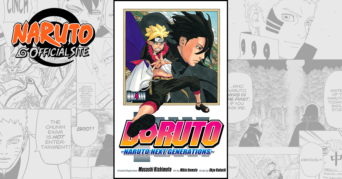 BORUTO Vol.4  NARUTO OFFICIAL SITE (NARUTO & BORUTO)