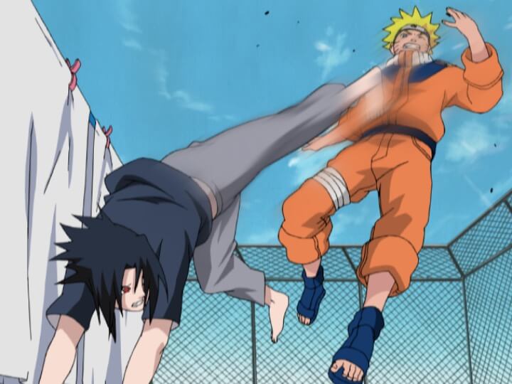 The Battle Begins: Naruto vs. Sasuke, NARUTO